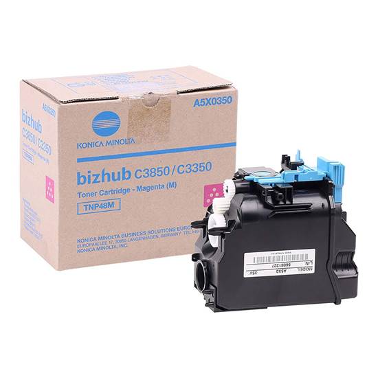 KONICA MINOLTA BIZHUB C3350/3850/FS TONER MAGENTA (A5X0350) (MINTNP48M)