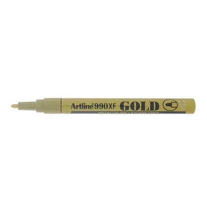 Μαρκαδόρος Ανεξίτηλος ARTLINE Μύτη 1.2 mm (Χρυσό) (ART990XFGLD)