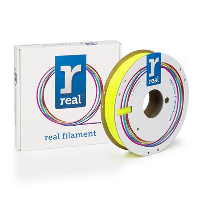 REAL PLA 3D Printer Filament - Fluorescent Yellow - spool of 0.5Kg - 1.75mm