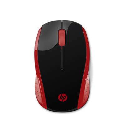 HP 200 Empress Red Wireless Mouse