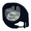 Πλαστική Ταινία Ετικετογράφου DYMO 91208 12x4 mm. (Ασημί) (S0721730) (DYMO91208)