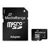 MediaRange Micro SDHC Class 10 With SD Adaptor 4 GB (High Capacity)