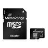 MediaRange Micro SDHC Class 10 With SD Adaptor 8 GB (High Capacity)