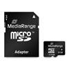 MediaRange Micro SDHC Class 10 With SD Adaptor 32 GB (High Capacity)