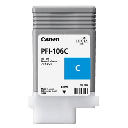 Canon Μελάνι Inkjet PFI-106C Cyan (6622B001) (CANPFI-106C)