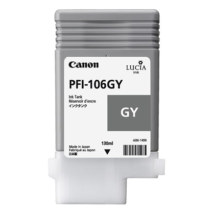 Canon Μελάνι Inkjet PFI-106GY Grey (6630B001) (CANPFI-106GY)