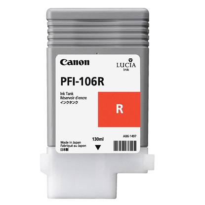Canon Μελάνι Inkjet PFI-106R Red (6627B001) (CANPFI-106R)