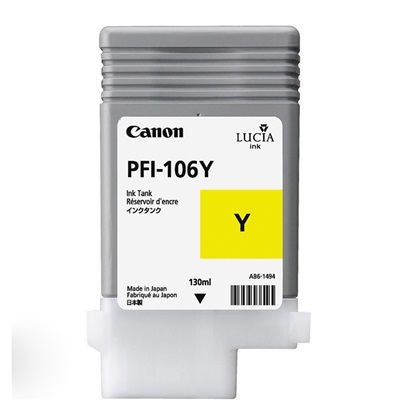 Canon Μελάνι Inkjet PFI-106Y Yellow (6624B001) (CANPFI-106Y)