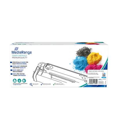 Toner MEDIARANGE Συμβατό για Εκτυπωτές HP (Cyan) (CB541A/125A) (MRHPTCB541A)