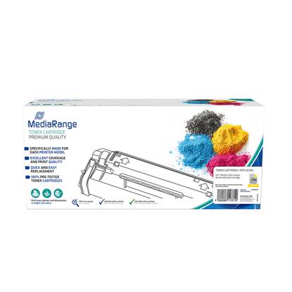 Toner MEDIARANGE Συμβατό για Εκτυπωτές HP (Yellow) (CB542A/125A) (MRHPTCB542A)