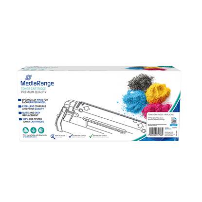 Toner MEDIARANGE Συμβατό για Εκτυπωτές HP (Cyan) (CE321A) (MRHPTCE321A)