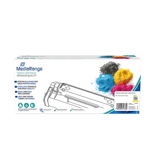 Toner MEDIARANGE Συμβατό για Εκτυπωτές HP (Yellow) (CF412X) (MRHPTCF412X)