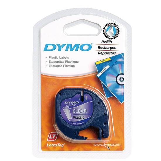 Πλαστική Ταινία Ετικετογράφου DYMO 12267 12x4 mm. (Διάφανη) (S0721530) (DYMO12267) 