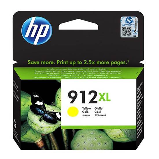 HP Μελάνι Inkjet No.912XL Yellow (3YL83AE) (HP3YL83AE) 