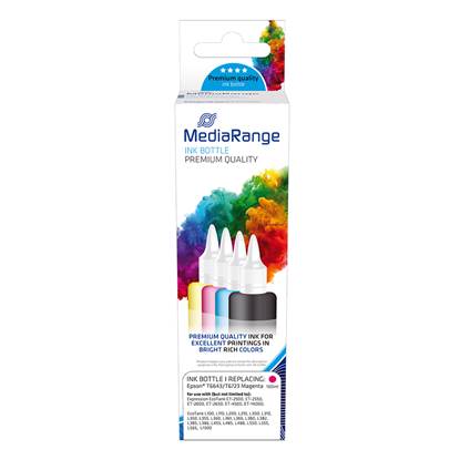 Inkjet MEDIARANGE Συμβατό για Εκτυπωτές Epson (Magenta) (T6643) (MRET664M)
