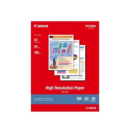 High Resolution Paper CANON A3 110g/m² 20 Φύλλα (1033A006AB) (CAN-HR-101-A3)