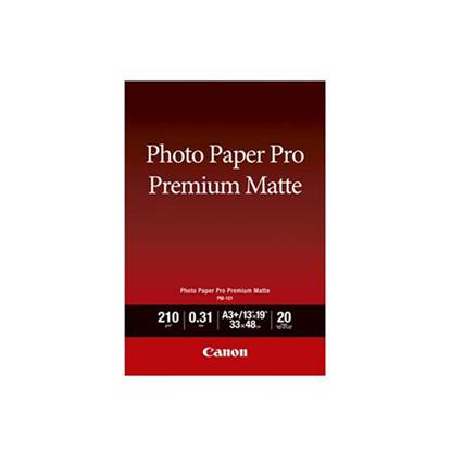 Φωτογραφικό Χαρτί Canon Premium Matte A3+ (20 φύλλα) (8657B007AA) (CAN-PM101-A3)