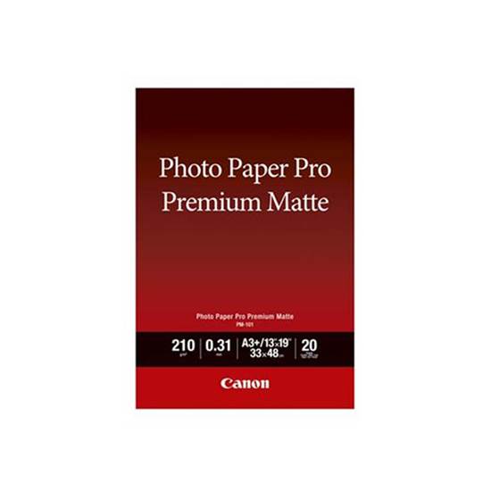 Φωτογραφικό Χαρτί Canon Premium Matte A3+ (20 φύλλα) (8657B007AA) (CAN-PM101-A3)