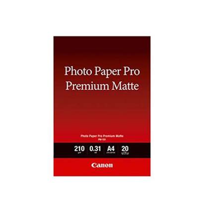 Φωτογραφικό Χαρτί Canon Premium Matte A4 (20 φύλλα) (8657B005AA) (CAN-PM101A4)