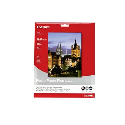 Φωτογραφικό Χαρτί CANON Semi Gloss 8X10inch 20 Φύλλα (1686B018) (CAN-SG201-8)