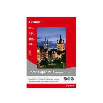 Φωτογραφικό Χαρτί CANON A3+ Semi Gloss 260g/m² 20 Φύλλα (1686B032) (CAN-SG201-A3)