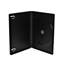 MediaRange DVD Case for 1 disc 14mm machine packing Black (MRBOX11-M)