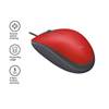 Logitech M110 Optical Mouse (Red, Wired) (910-005489)