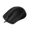 MediaRange Optical Mouse Corded 3-Button (Black, Wired) (MROS210)