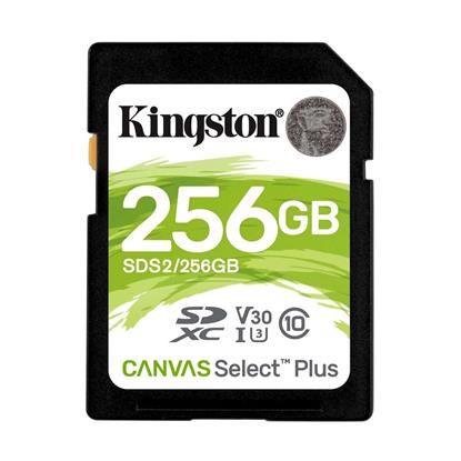 Kingston Flash card SD 256GB Canvas Select Plus (SDS2/256GB) (KINSDS2/256GB)
