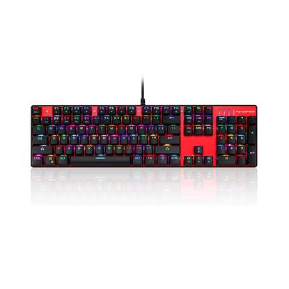 Motospeed CK104 Red Wired mechanical keyboard RGB with red switch (MT-00046) (MT00046)