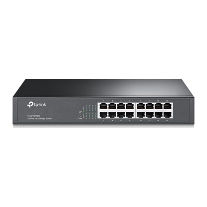 TP-LINK Switch SF1016DS 16 Ports 10/100Mbps Rackmount (TL-SF1016DS) (TPTL-SF1016DS)
