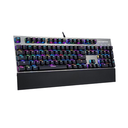 Motospeed CK108 Wired Mechanical Keyboard RGB Red Switch US Layout