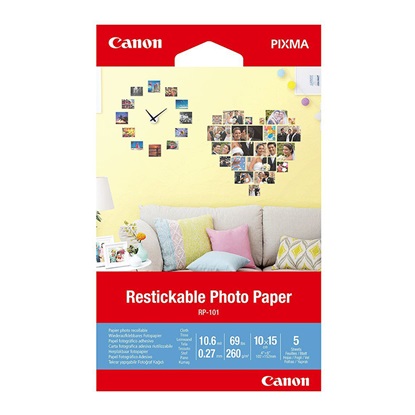 Canon RP-101 Restickable Photo Paper 4x6inch 5 sheets (3635C002AA) (CAN-RP-101)