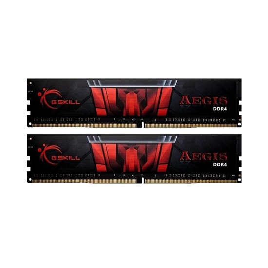 G.Skill Μνήμη RAM Aegis DDR4 3000MHz 16GB (F4-3000C16D-16GISB) (GSKF43000C16D16GISB)