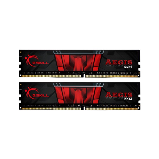 G.Skill Μνήμη RAM Aegis DDR4 3200MHz 16GB (F4-3200C16D-16GIS) (GSKF43200C16D16GIS)