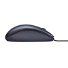 Logitech M100 Optical Mouse (Black, Wired) (910-005003)