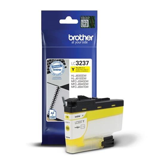 Brother Μελάνι Inkjet LC-3237Y Yellow (LC-3237Y) (BRO-LC-3237Y)