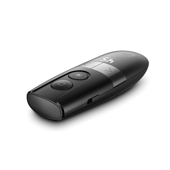 MediaRange Digital 4-button wireless presenter, black/silver (MROS222)