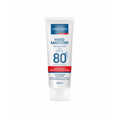 Αντισηπτικό Gel Καθαρισμού Χεριών Farcom 100 ml