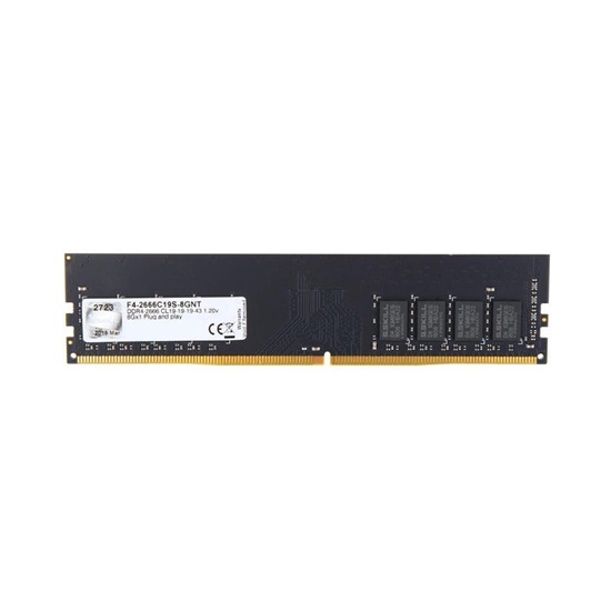 G.Skill RAM DDR4-2666MHz 8GB (1x8GB) (F4-2666C19S-8GNT) (GSKF4-2666C19S-8GNT)