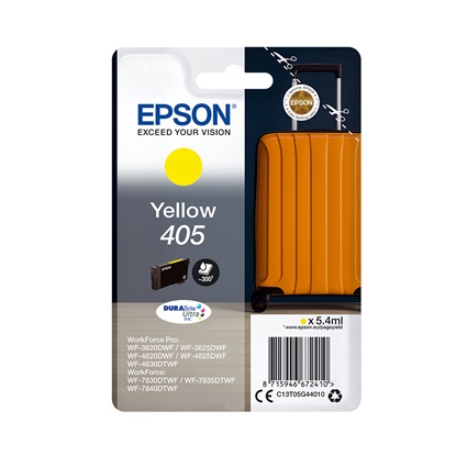 Epson Μελάνι Inkjet 405 Yellow (C13T05G44010) (EPST05G440)