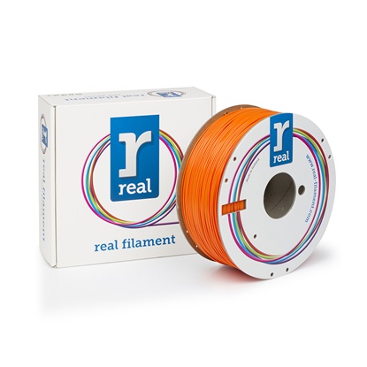 REAL ABS 3D Printer Filament - Orange - spool of 1Kg - 1.75mm (REFABSORANGE1000MM175)