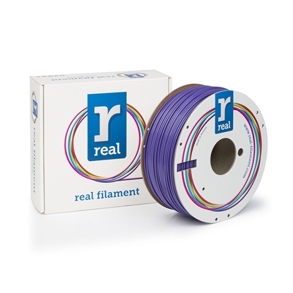 REAL ABS 3D Printer Filament - Purple - spool of 1Kg - 2.85mm (REFABSPURPLE1000MM3)