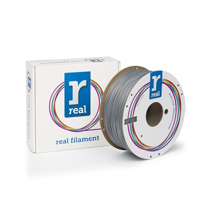 REAL ABS 3D Printer Filament - Silver - spool of 1Kg - 1.75mm