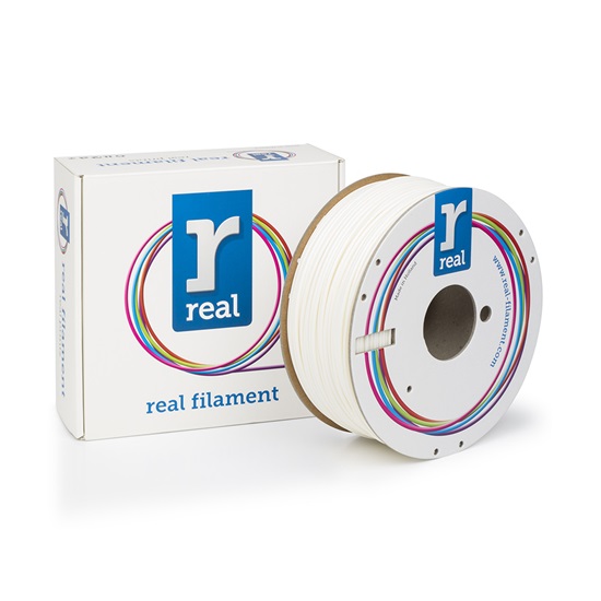 REAL ABS 3D Printer Filament - White - spool of 1Kg - 2.85mm (REFABSWHITE1000MM3)