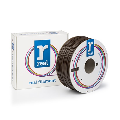 REAL ABS 3D Printer Filament - Brown - spool of 1Kg - 2.85mm (REFABSBROWN1000MM3)