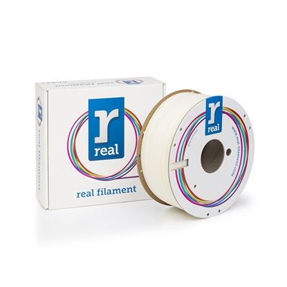 REAL ABS 3D Printer Filament - Neutral/uncolored - spool of 1Kg - 2.85mm (REFABSNATURAL1000MM3)