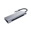 Καλώδιο MediaRange USB Type-C® 7-in-1 multiport adapter, silver (MRCS510)