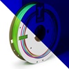 REAL PLA 3D Printer Filament - Fluorescent Green - spool of 0.5Kg - 1.75mm (REFPLAFGREEN500MM175)