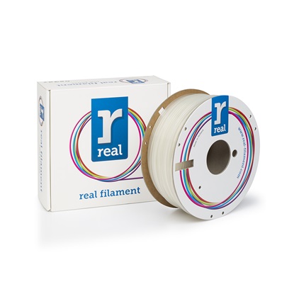 REAL PLA 3D Printer Filament - Neutral/uncolored - spool of 1Kg - 2.85mm (REFPLANATURAL1000MM3)